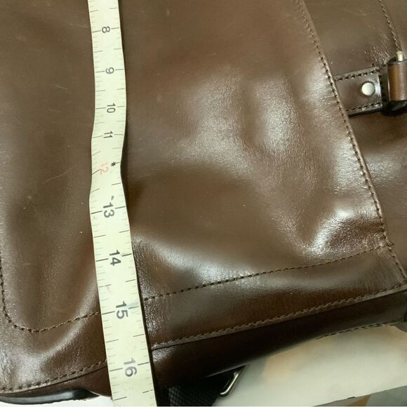 NWT Fossil Defender Eco Leather Brief Bag - Picture 14 of 16